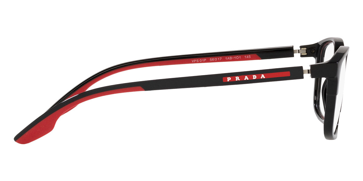 PRADA LINEA ROSSA EYEGLASSES - PS 01PV 1AB1O1 54 - Black