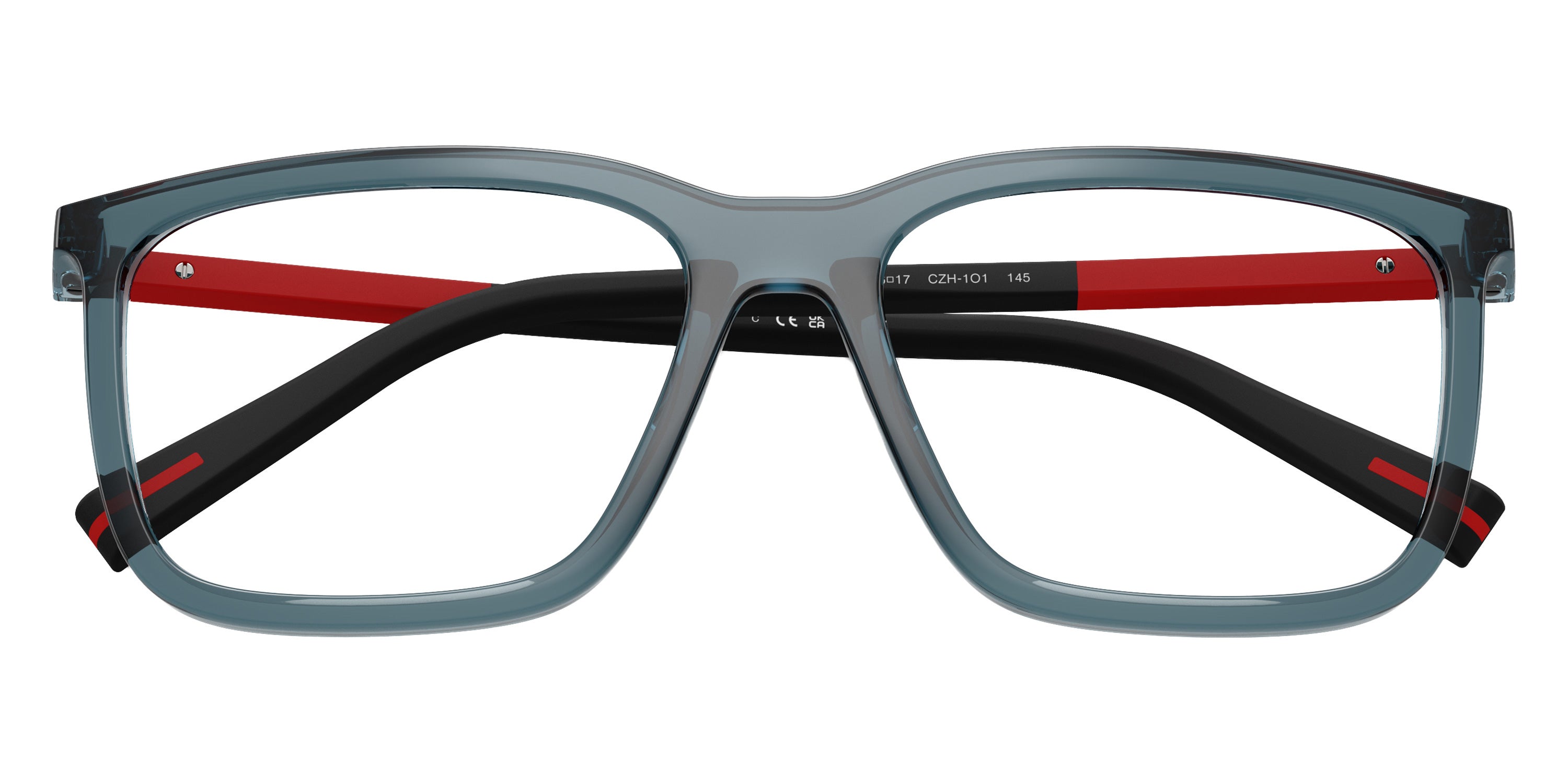 PRADA LINEA ROSSA EYEGLASSES - PS 01SV CZH1O1 54 - Blue Transparent