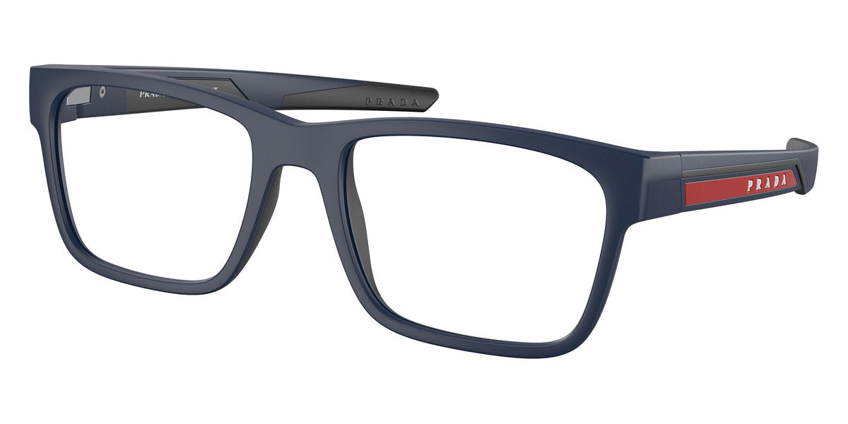 PRADA LINEA ROSSA EYEGLASSES - PS 02PV TFY1O1 55 - Matte Blue