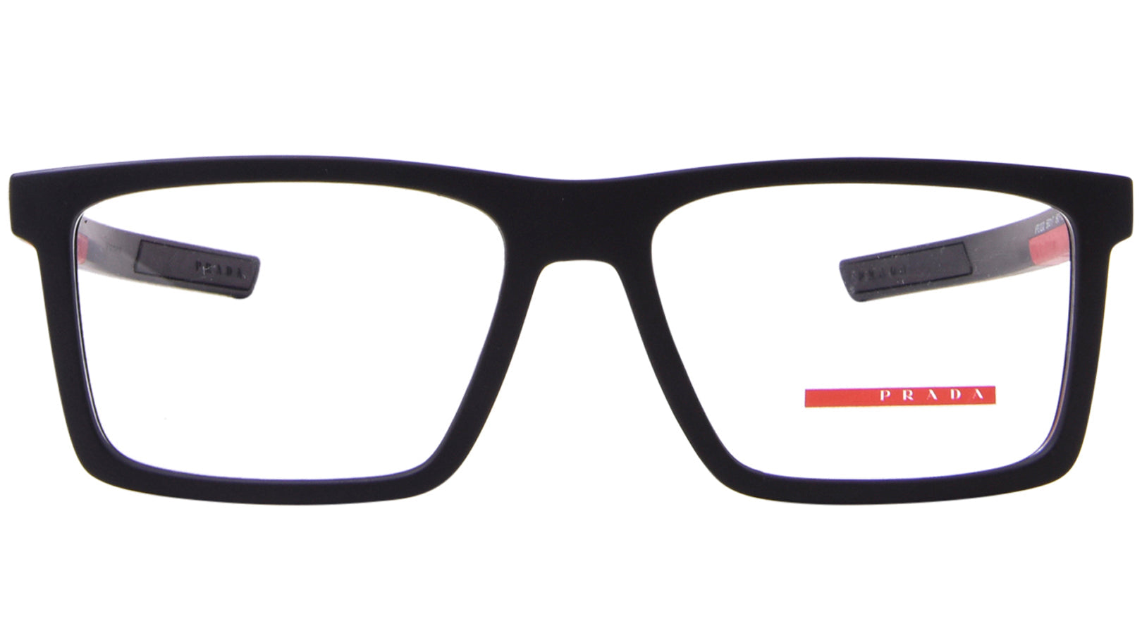 PRADA LINEA ROSSA EYEGLASSES - PS 02QV 1BO1O1 54 - Matte Black