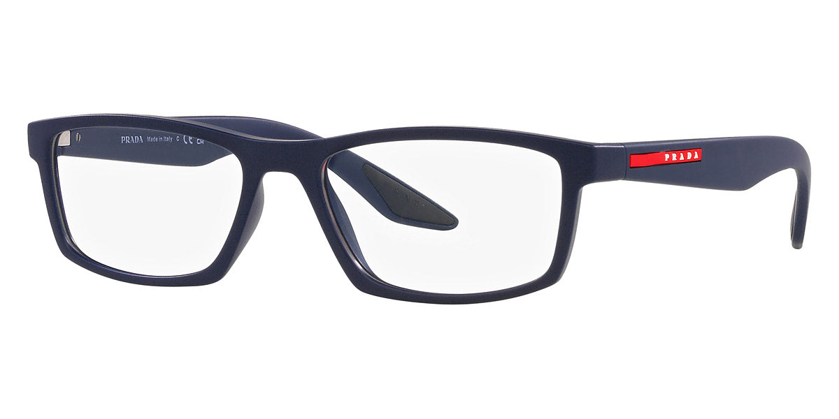 PRADA LINEA ROSSA EYEGLASSES - PS 04PV U631O1 54 - Blue Rubber