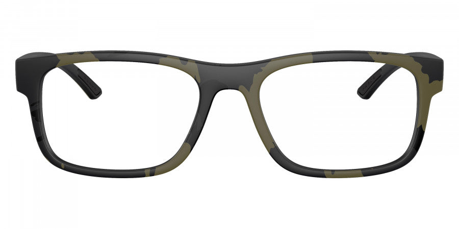 PRADA LINEA ROSSA EYEGLASSES - PS 04QV 14X1O1 52 - Mimetic Green Rubbered