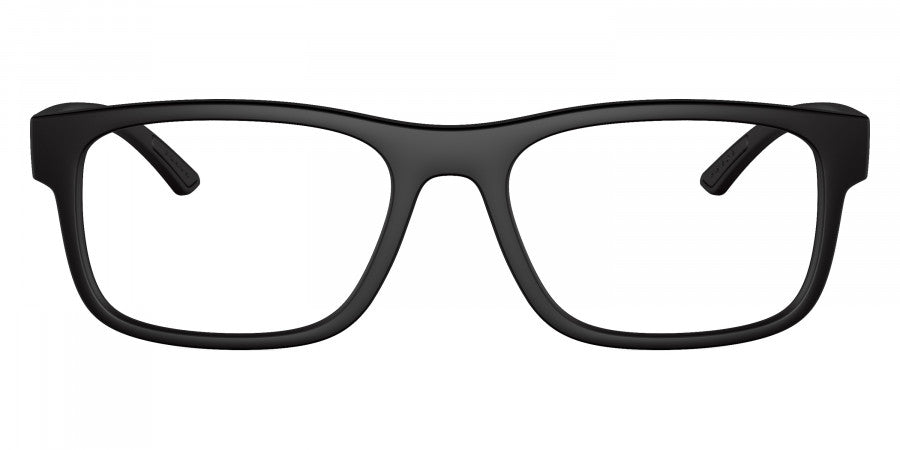PRADA LINEA ROSSA EYEGLASSES - PS 04QV DG01O1 52 - Black Rubbered