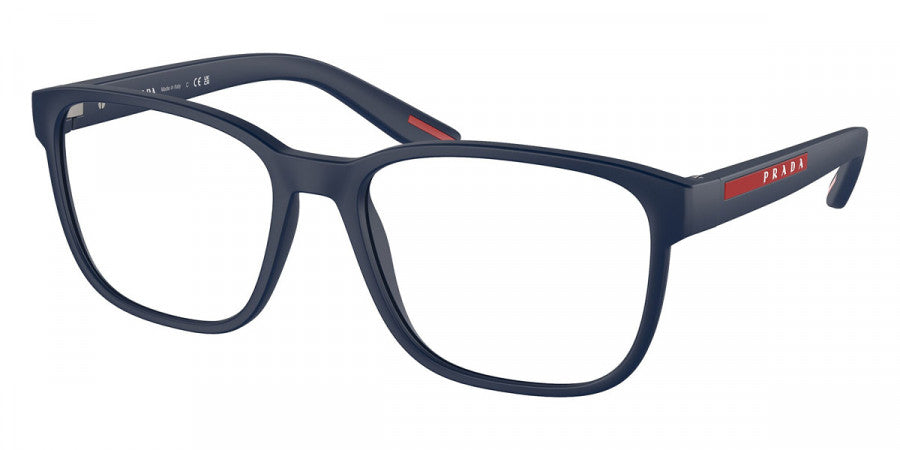PRADA LINEA ROSSA EYEGLASSES - PS 06PV MAG1O1 55 - Matte Baltic