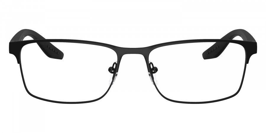 PRADA LINEA ROSSA EYEGLASSES - PS 50PV 1BO1O1 55 - Matte Black
