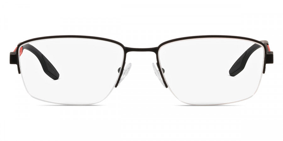 PRADA LINEA ROSSA EYEGLASSES - PS 51OV DG01O1 56 - Black Rubber