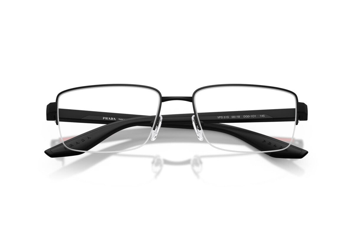 PRADA LINEA ROSSA EYEGLASSES - PS 51SV DG01O1 56