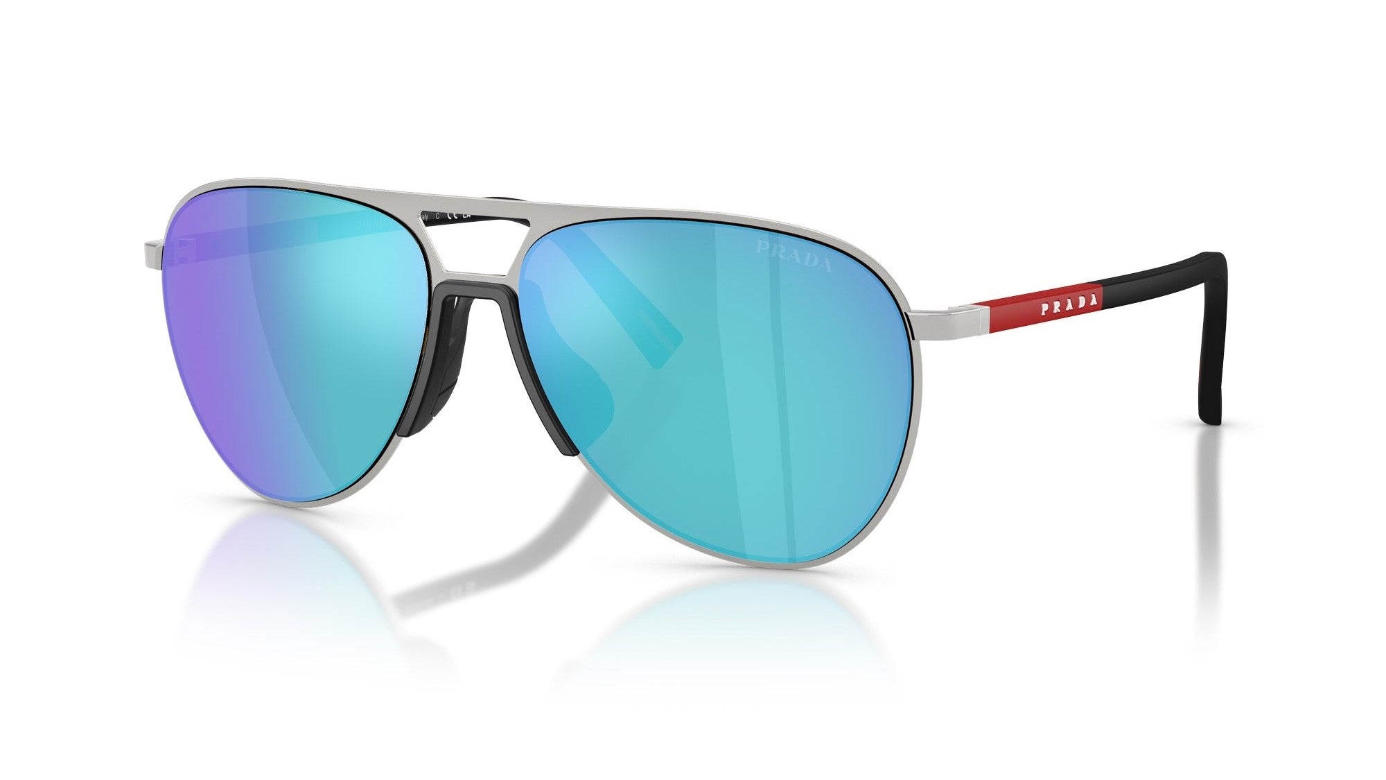 PRADA LINEA ROSSA SUNGLASSES - PS 53ZS 1BC08R 59