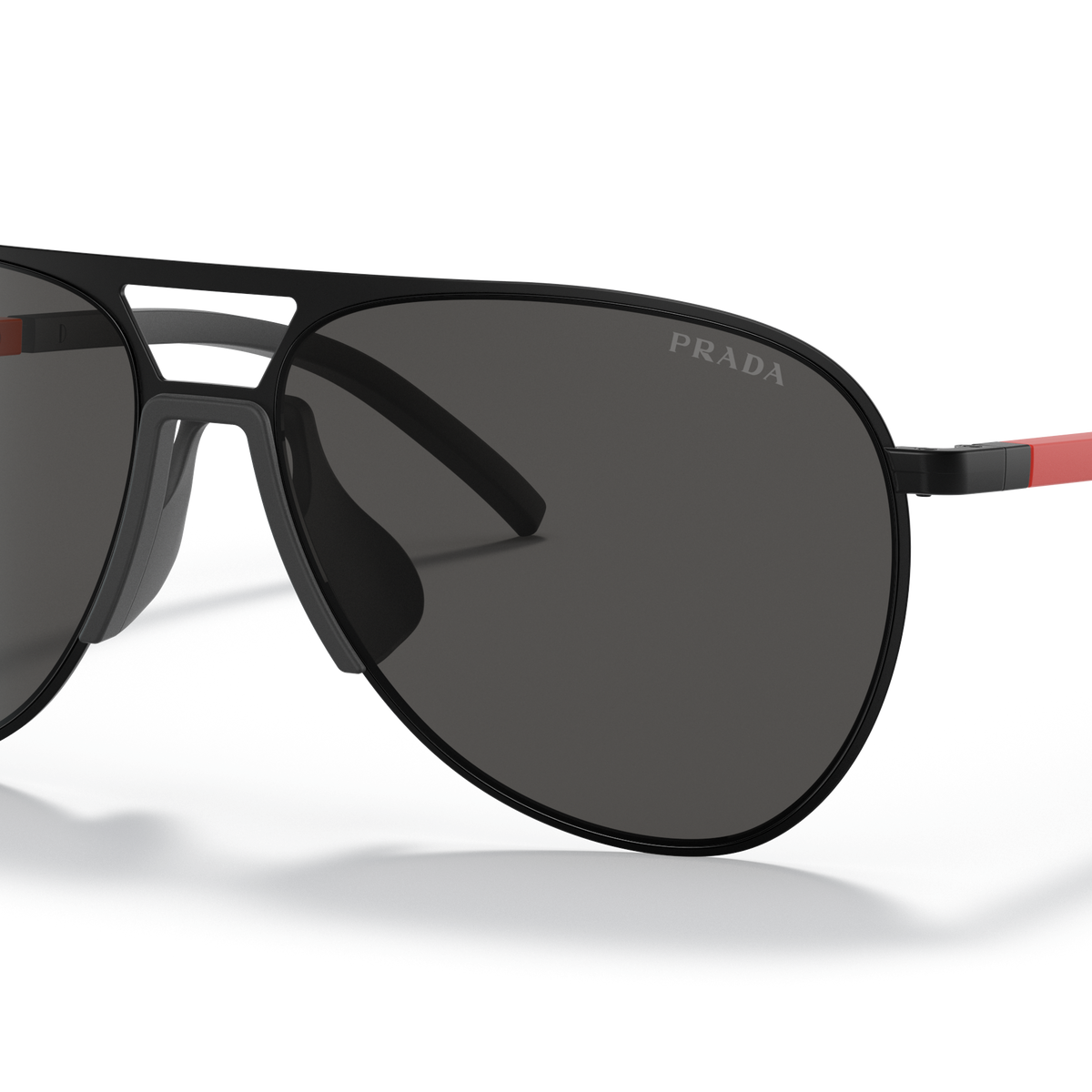 PRADA LINEA ROSSA SUNGLASSES - 51XS 1BO06L59