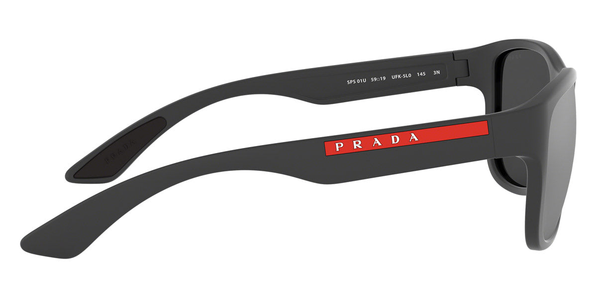 PRADA LINEA ROSSA SUNGLASSES ACTIVE - PS 01US UFK5L0 59 - Gray Rubber