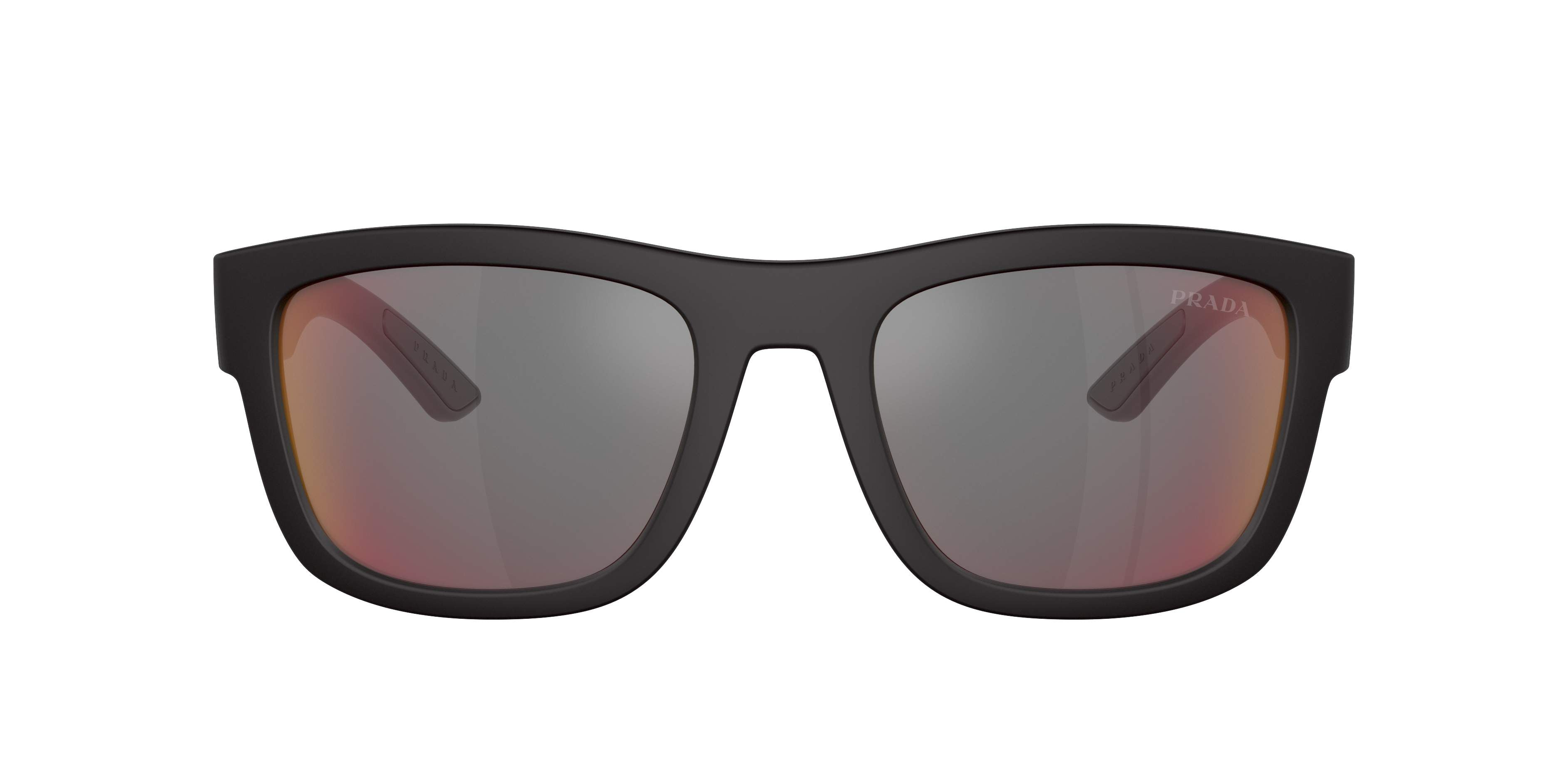 PRADA LINEA ROSSA SUNGLASSES - PS 01ZS DG008F 56 - Black Rubber