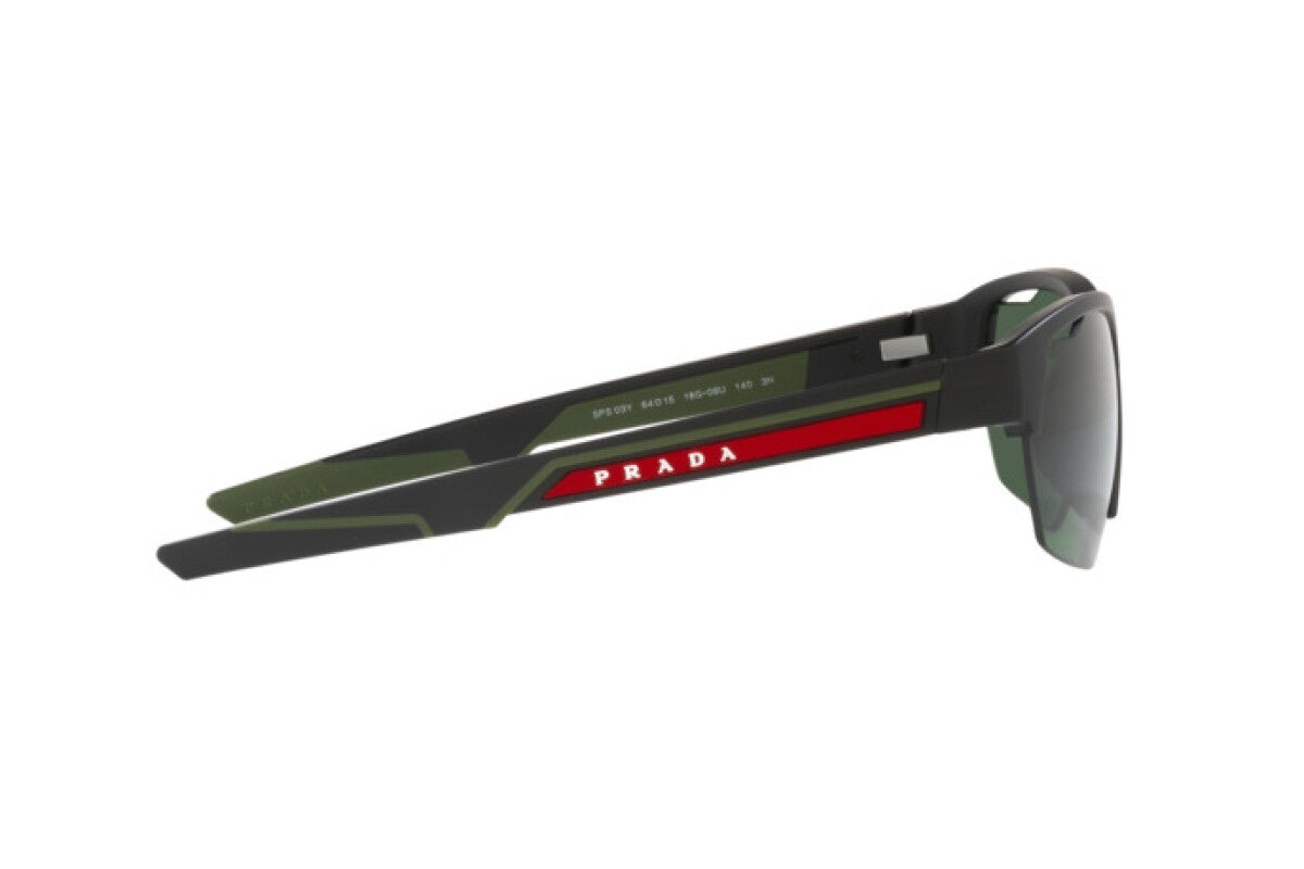 PRADA LINEA ROSSA SUNGLASSES - PS 03YS 18G06U 64