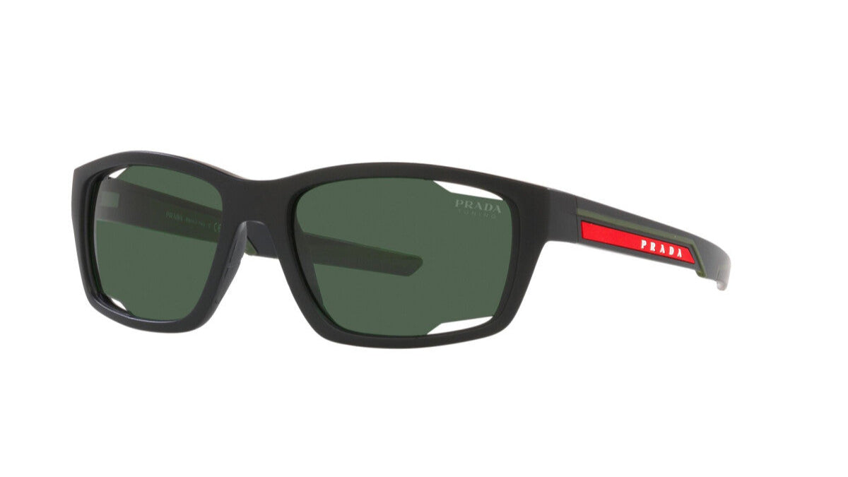 PRADA LINEA ROSSA SUNGLASSES - PS 04YS  18G06U 57