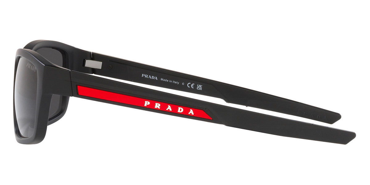 PRADA LINEA ROSSA SUNGLASSES - PS 04YS 1BO06F 57 - Matte Black