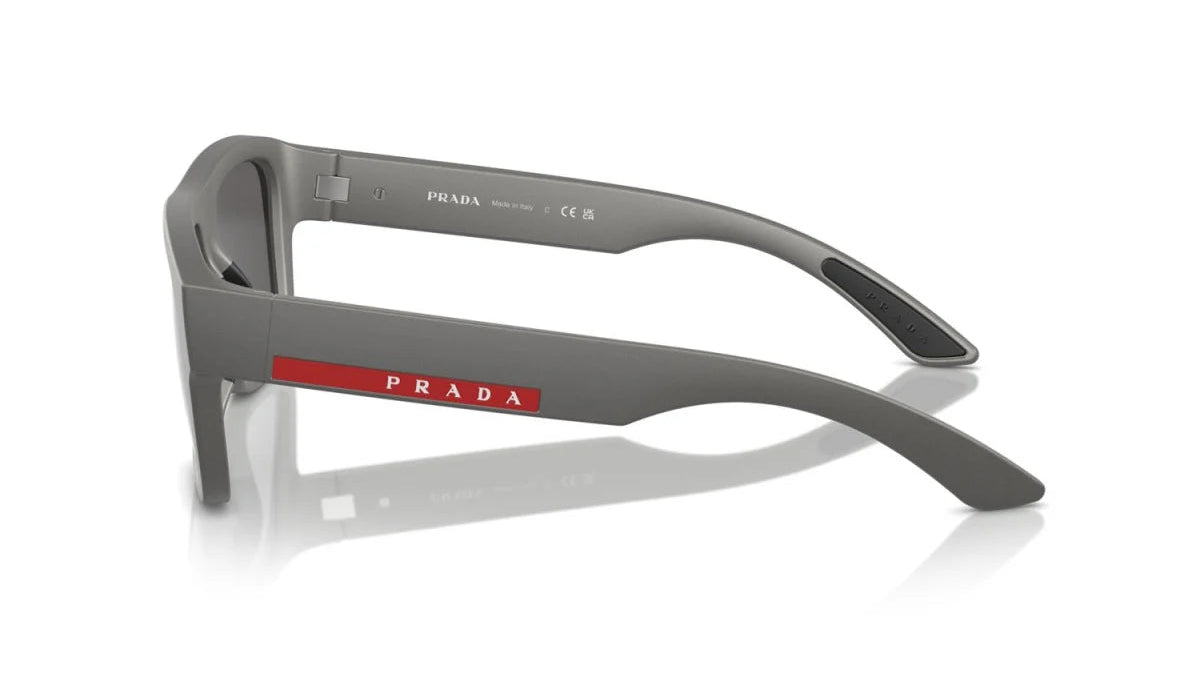 PRADA LINEA ROSSA SUNGLASSES - PS 04ZS 16X7W1 56 - Gray Metal
