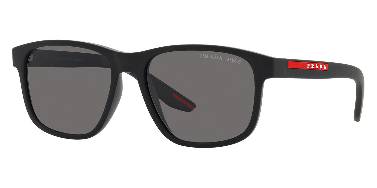 PRADA LINEA ROSSA SUNGLASSES - PS 06YS DG002G 56 - Black Rubber