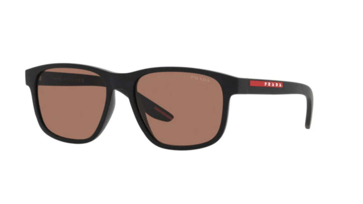 PRADA LINEA ROSSA SUNGLASSES - PS 06YS DG050A 56