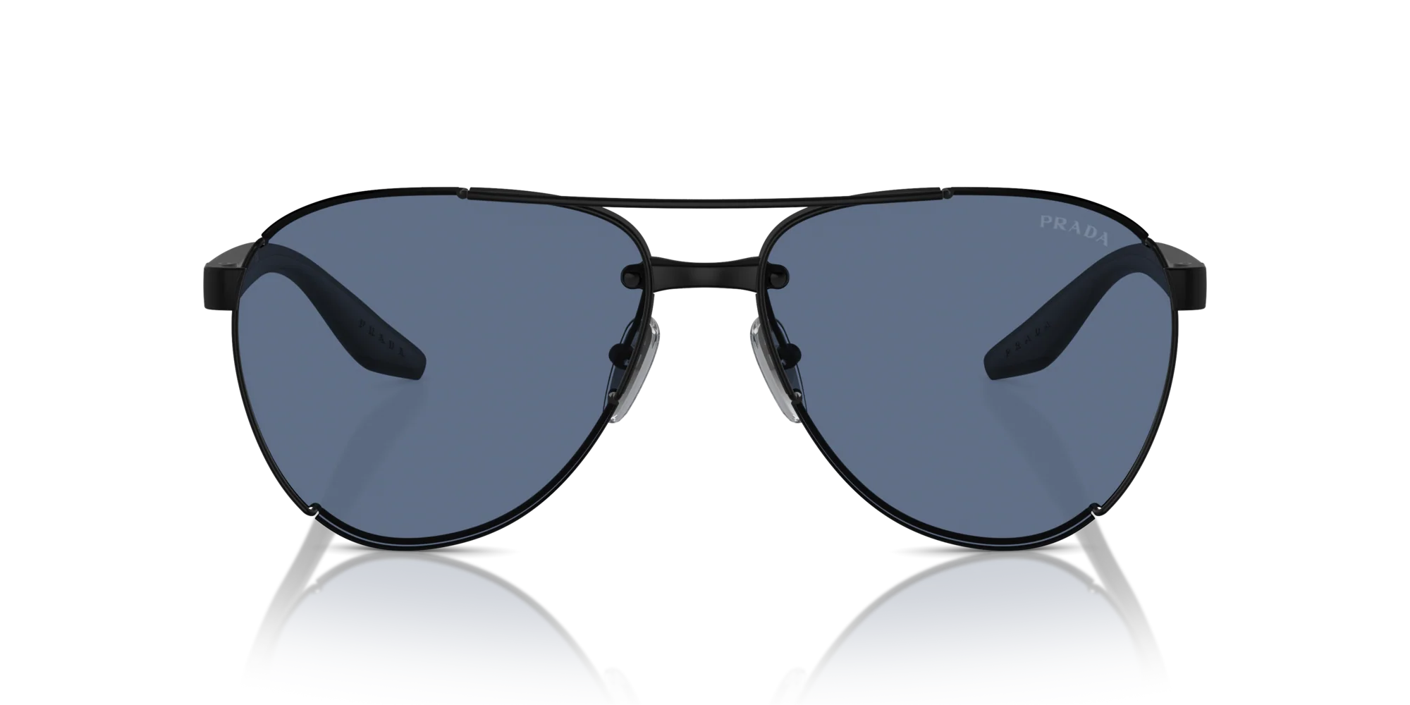 PRADA LINEA ROSSA SUNGLASSES - PS 51YS 1BO06A 61 - Matte Black