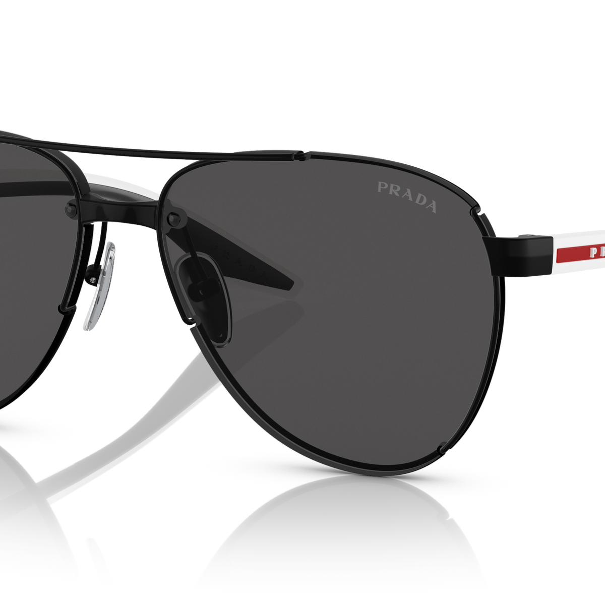 PRADA LINEA ROSSA SUNGLASSES - PS 51YS 1BO06F 61