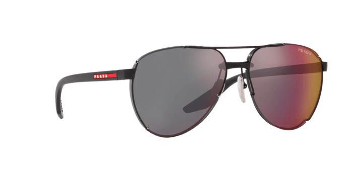 PRADA LINEA ROSSA SUNGLASSES - PS 51YS 1BO08F 61