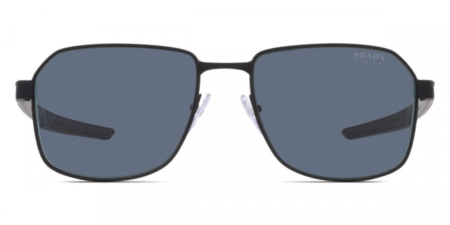 PRADA LINEA ROSSA SUNGLASSES - PS 54WS DG009R 57 - Black Rubber