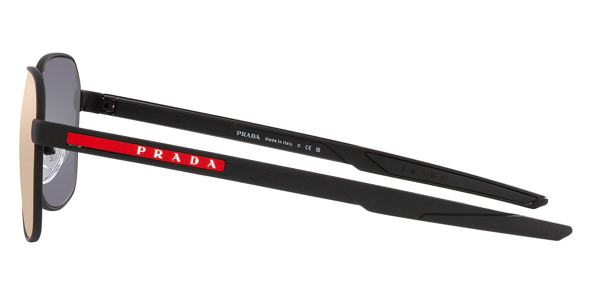 PRADA LINEA ROSSA SUNGLASSES - PS 54WS DG010A 57 - Black Rubber