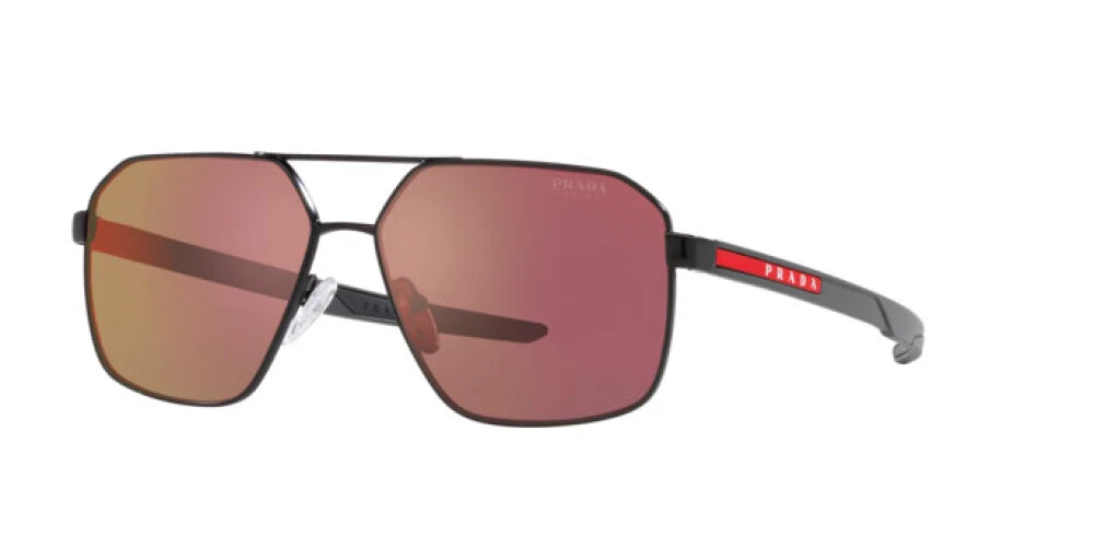 PRADA LINEA ROSSA SUNGLASSES - PS 55WS 1BO10A 60