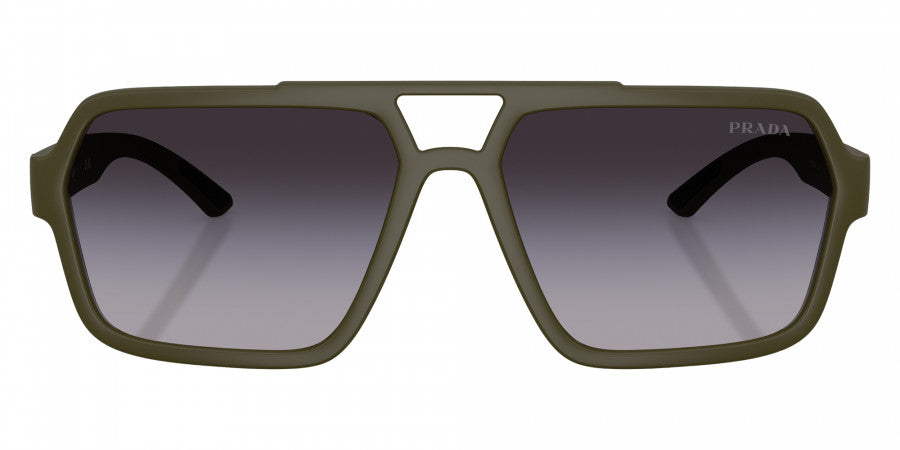 PRADA LINEA ROSSA SUNGLASSES - PS A06S 15X09U 59 - Matte Green