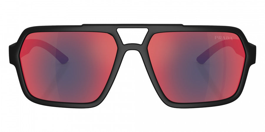 PRADA LINEA ROSSA SUNGLASSES - PS A06S DG008F 59 - Black Rubber