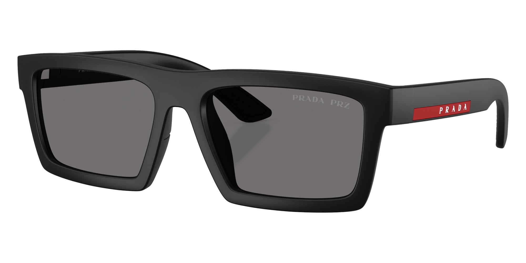 PRADA LINEA ROSSA SUNGLASSES - PS A07S 1BO02G 55 - Matte Black