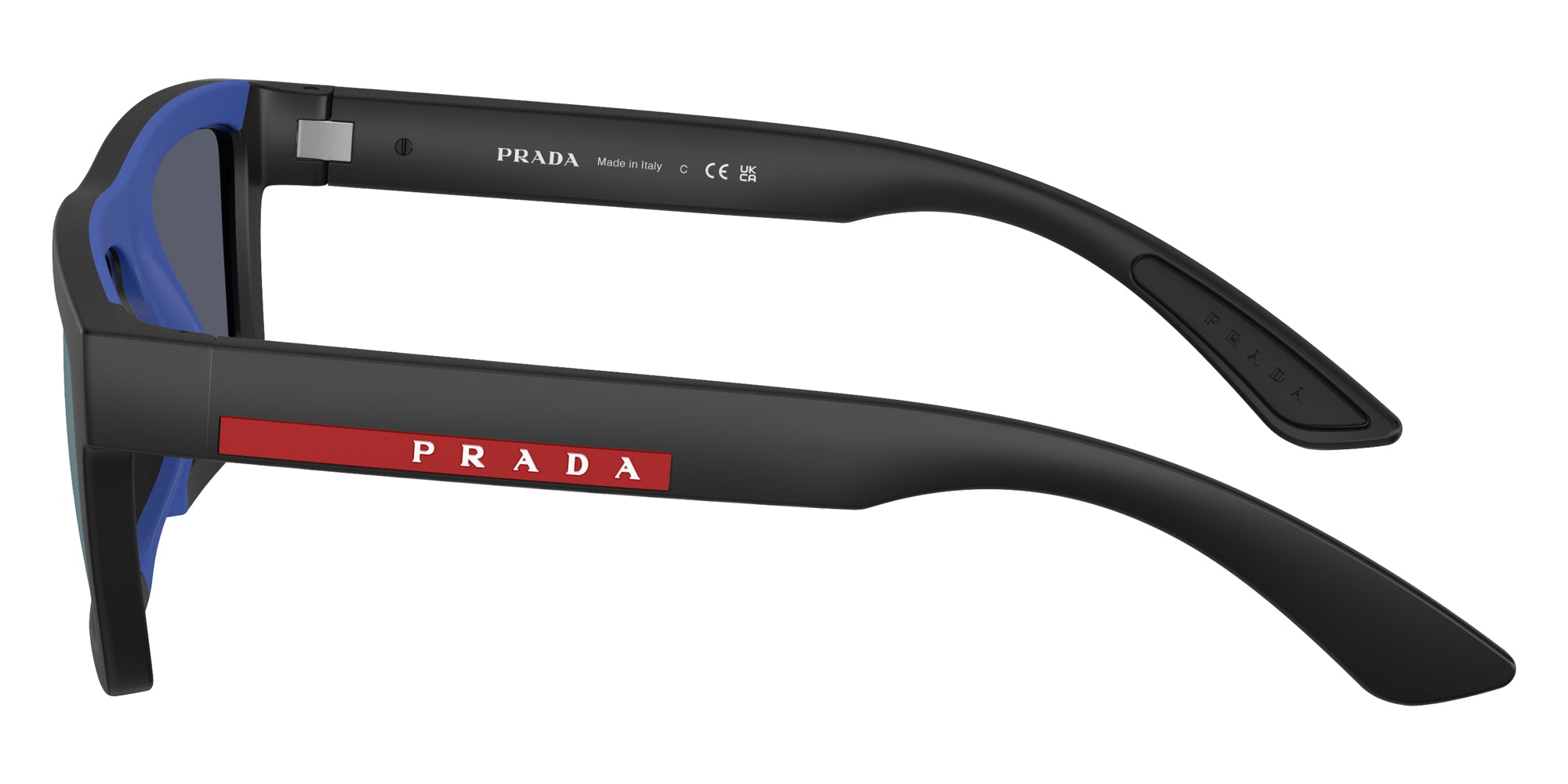 PRADA LINEA ROSSA SUNGLASSES - PS A07S 1BO05U 55 - Matte Black