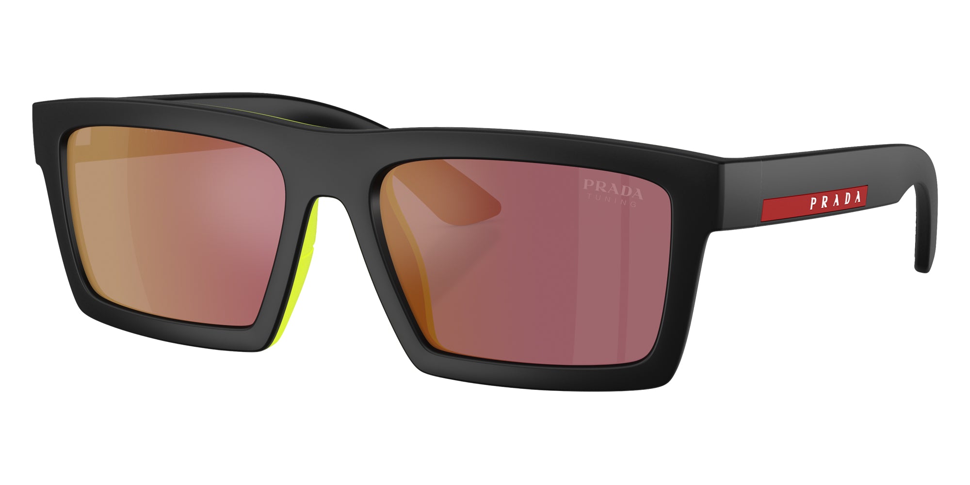 PRADA プラダ サングラス ティアドロップ linea rossa Prada Linea Rossa PS A07S XXL (58 - 18) with Grey lenses and Black