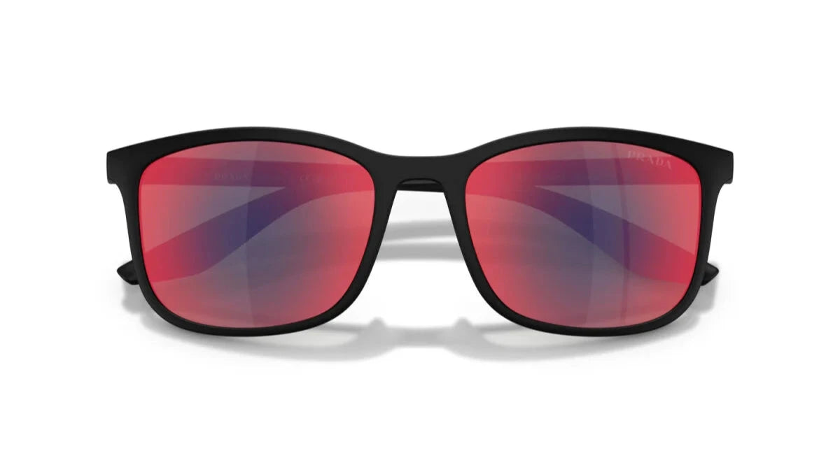 PRADA LINEA ROSSA SUNGLASSES - PS A08S 1BO08F 56