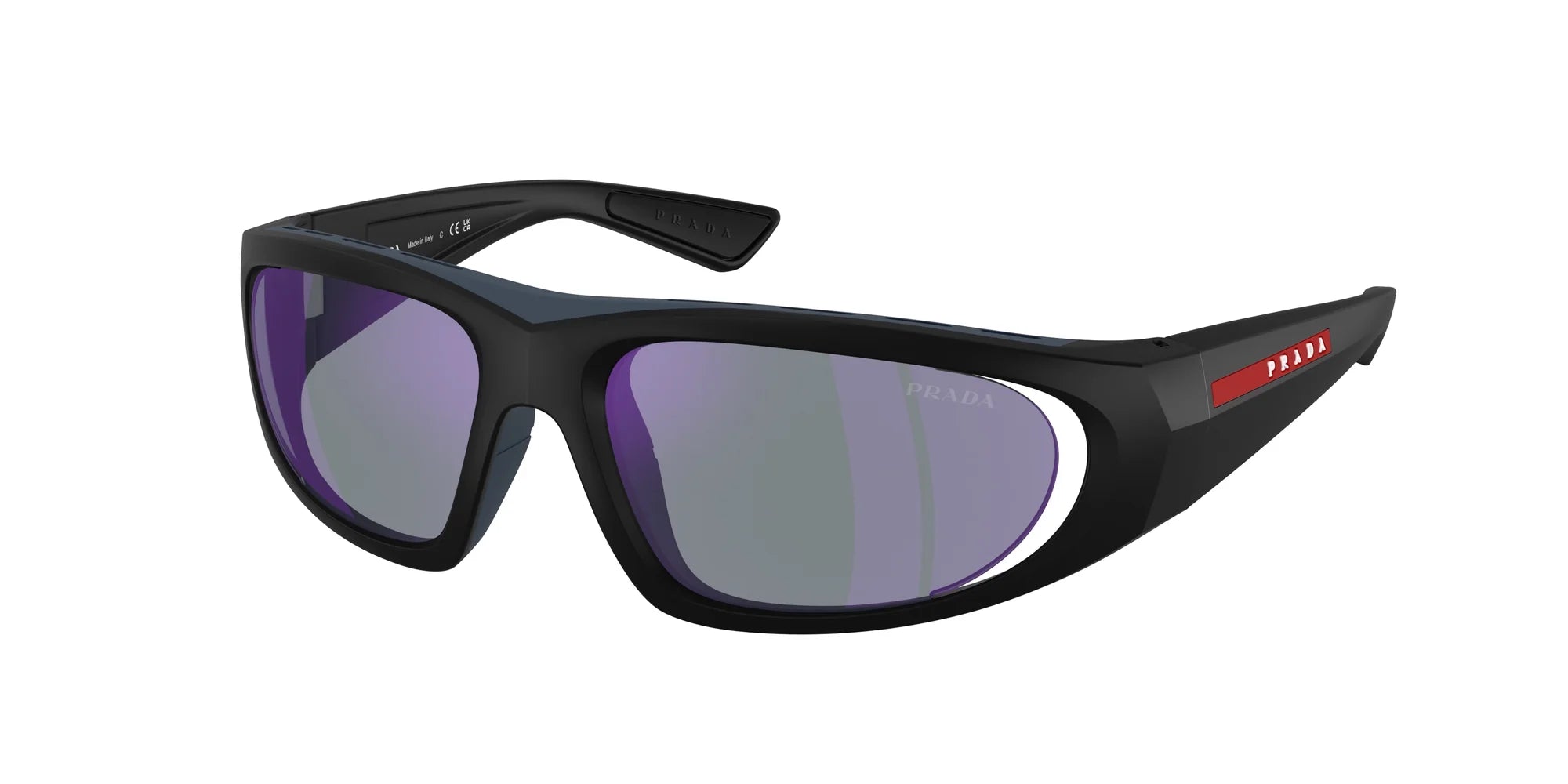 PRADA LINEA ROSSA SUNGLASSES - PS B03S 1BO10J 57