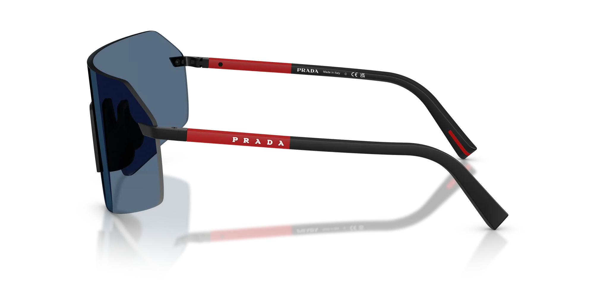 PRADA LINEA ROSSA SUNGLASSES - PS B50S 1BO06A 36