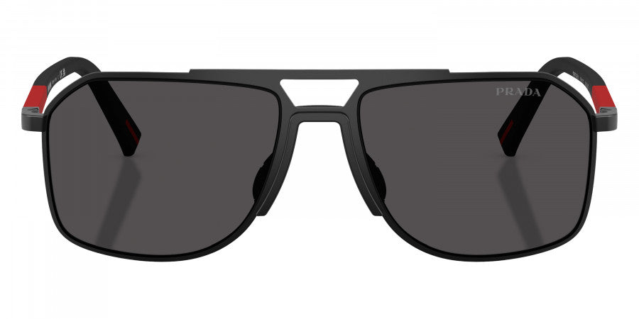 PRADA LINEA ROSSA SUNGLASSES - PS B51S 1BO06F 56 - Matte Black