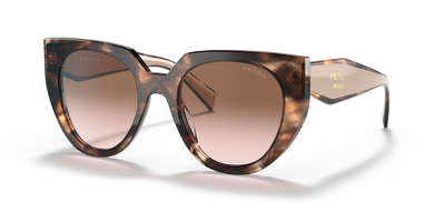 PRADA SUNGLASSES -  PR 14WS 01R0A6 52 - Caramel Tortoise/Powder