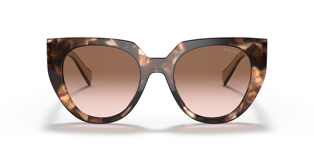 PRADA SUNGLASSES -  PR 14WS 01R0A6 52 - Caramel Tortoise/Powder