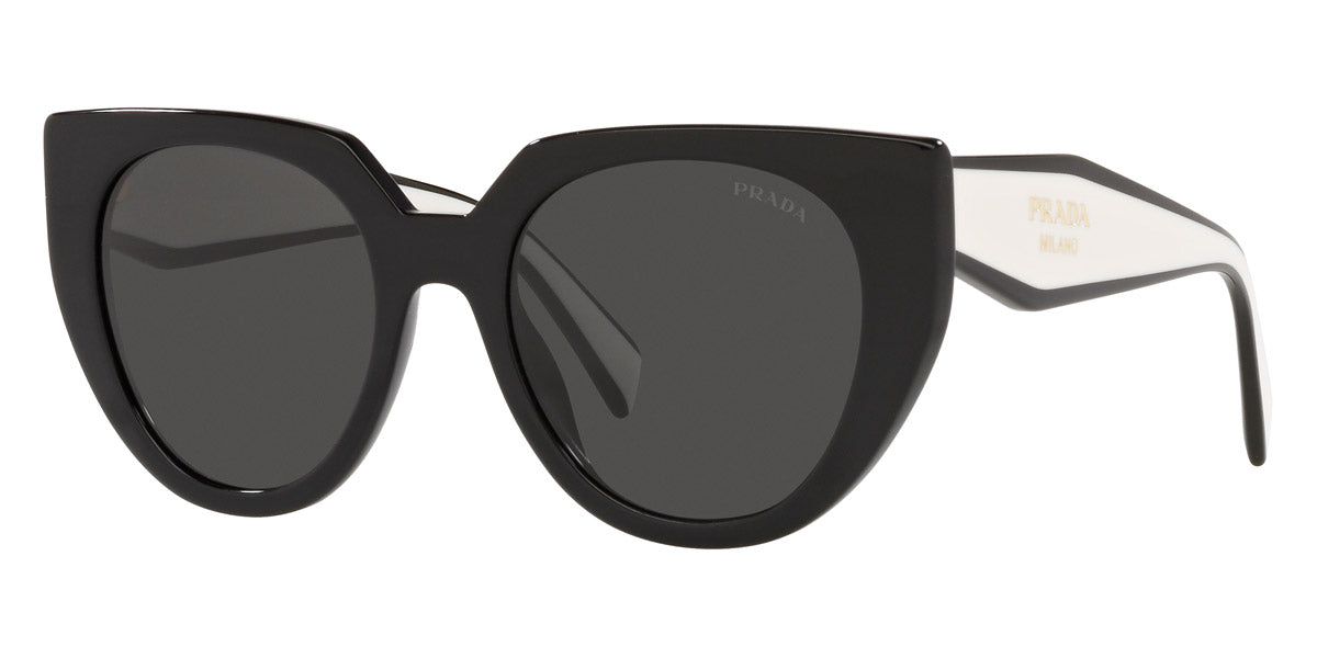 PRADA SUNGLASSES - PR 14WS 09Q5S0 52 - Black/Talc