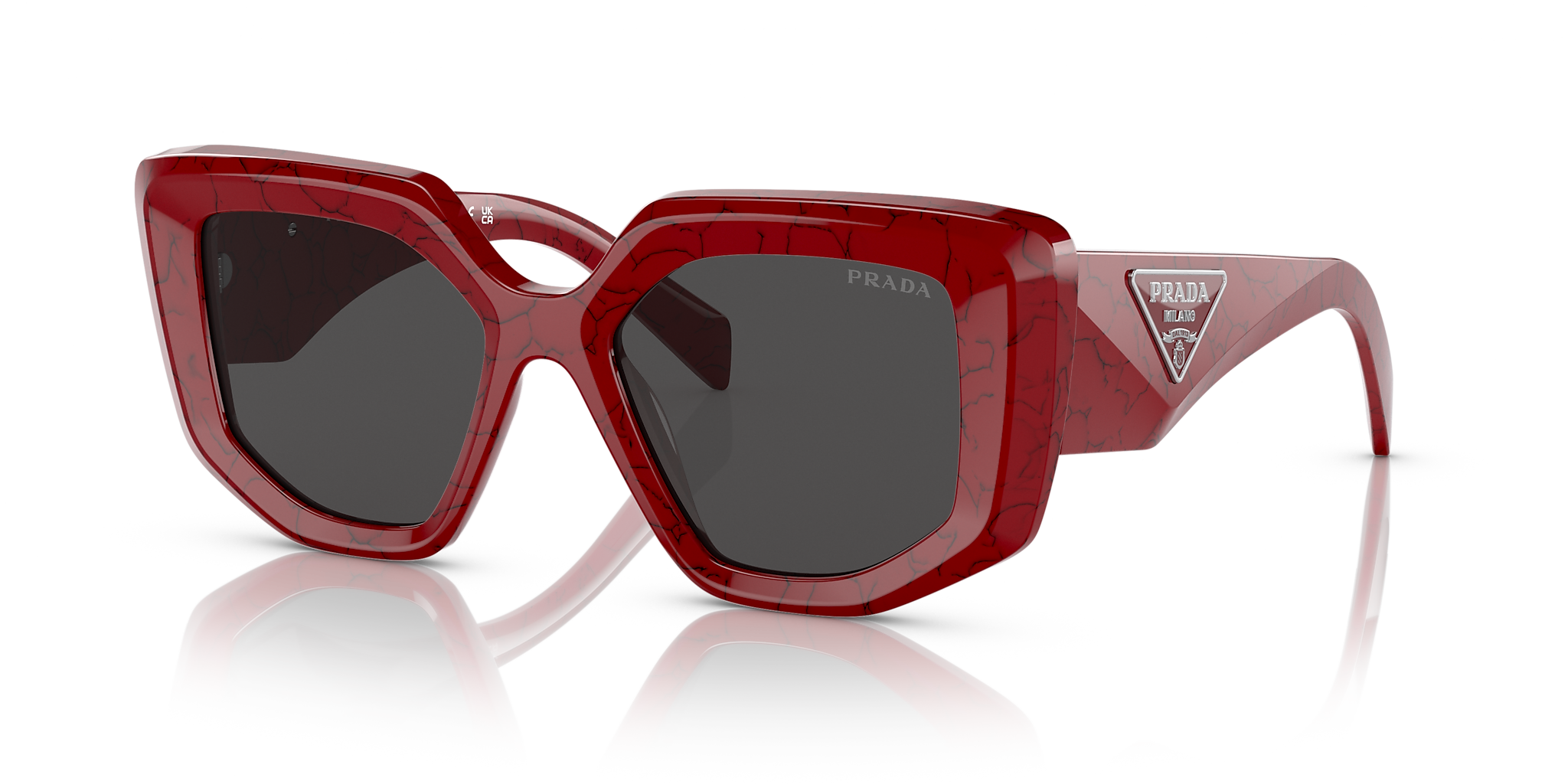 PRADA SUNGLASSES - PR 14ZS 15D5S0 ETRUSCAN MARBLE 50