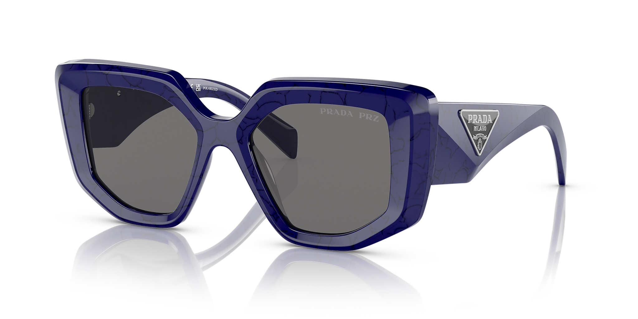 PRADA SUNGLASSES - PR 14ZS 18D5Z1 BALTIC MARBLE 50