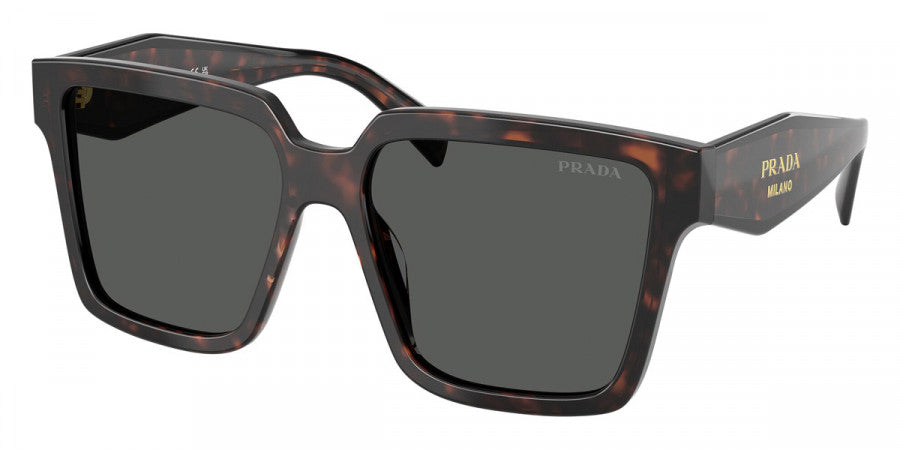 PRADA SUNGLASSES - PR 24ZS 17N40L 56 - Root Tortoise/Black
