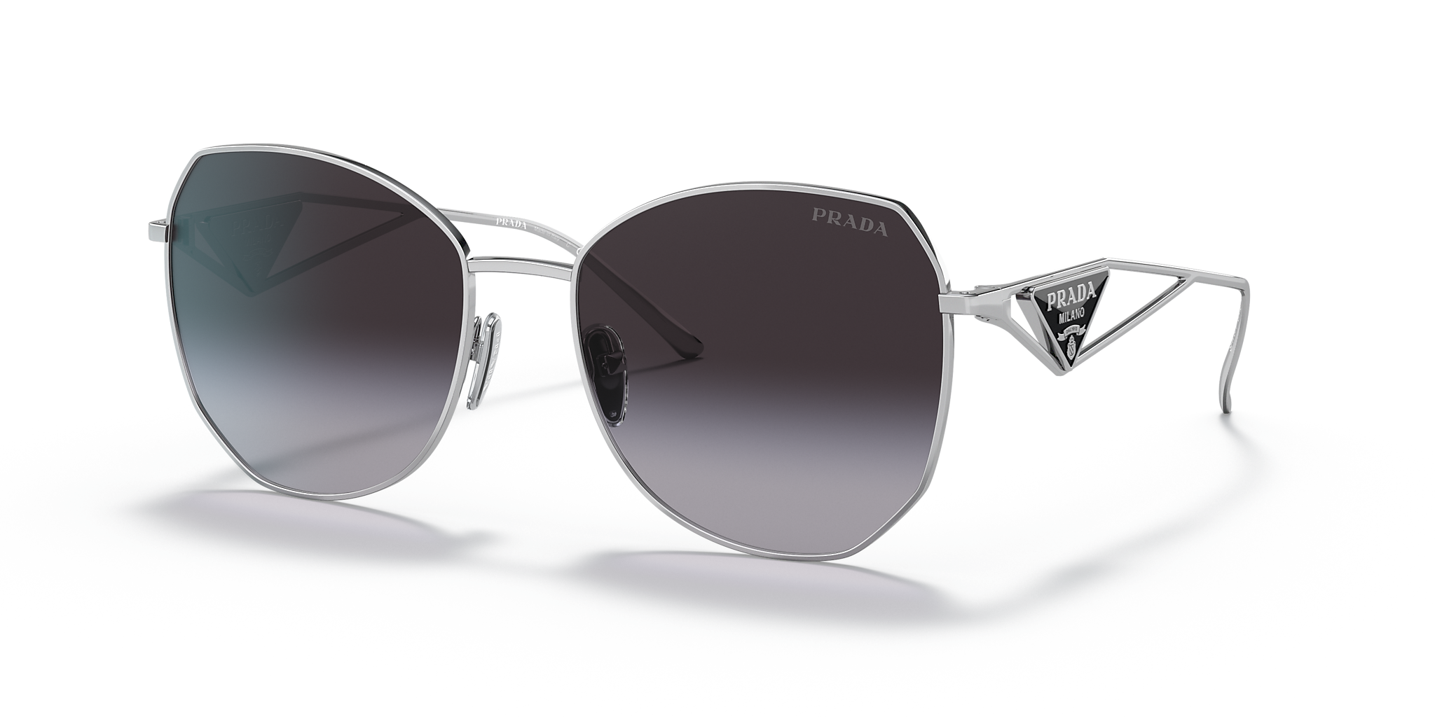 PRADA SUNGLASSES - PR 57YS 1BC5D1 57 - Silver