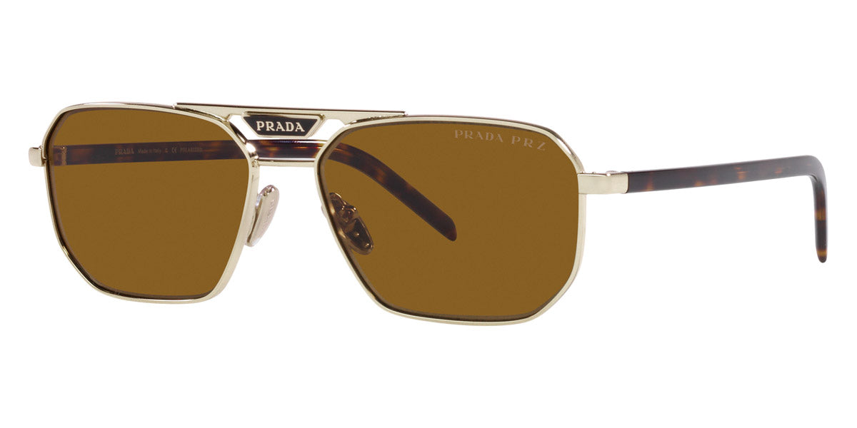 PRADA SUNGLASSES - PR 58YS ZVN5Y1 57 - Pale Gold