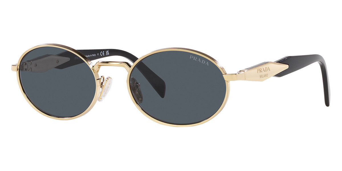 PRADA SUNGLASSES - PR 65ZS ZVN09T 55 - Pale Gold and Black