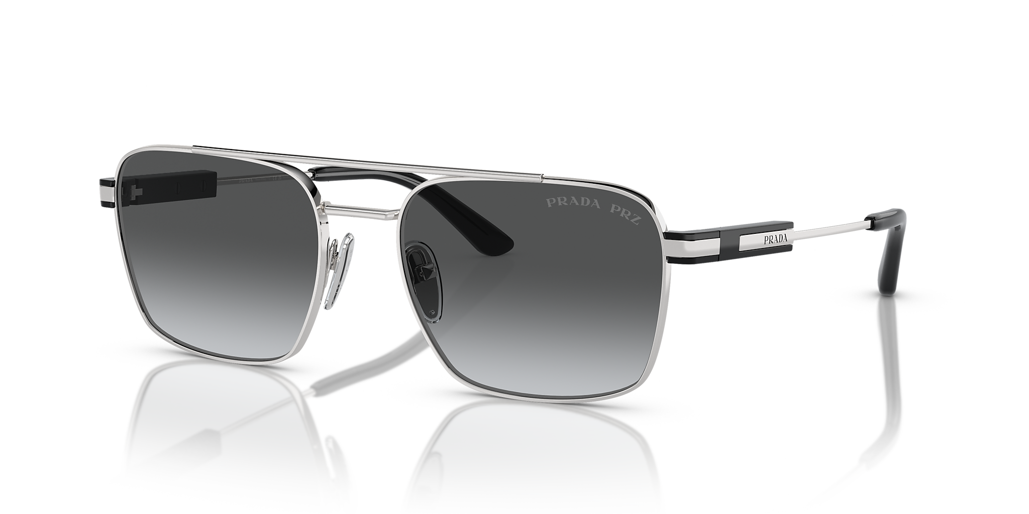 PRADA SUNGLASSES - PR 67ZS 1BC5W1 56 - Silver