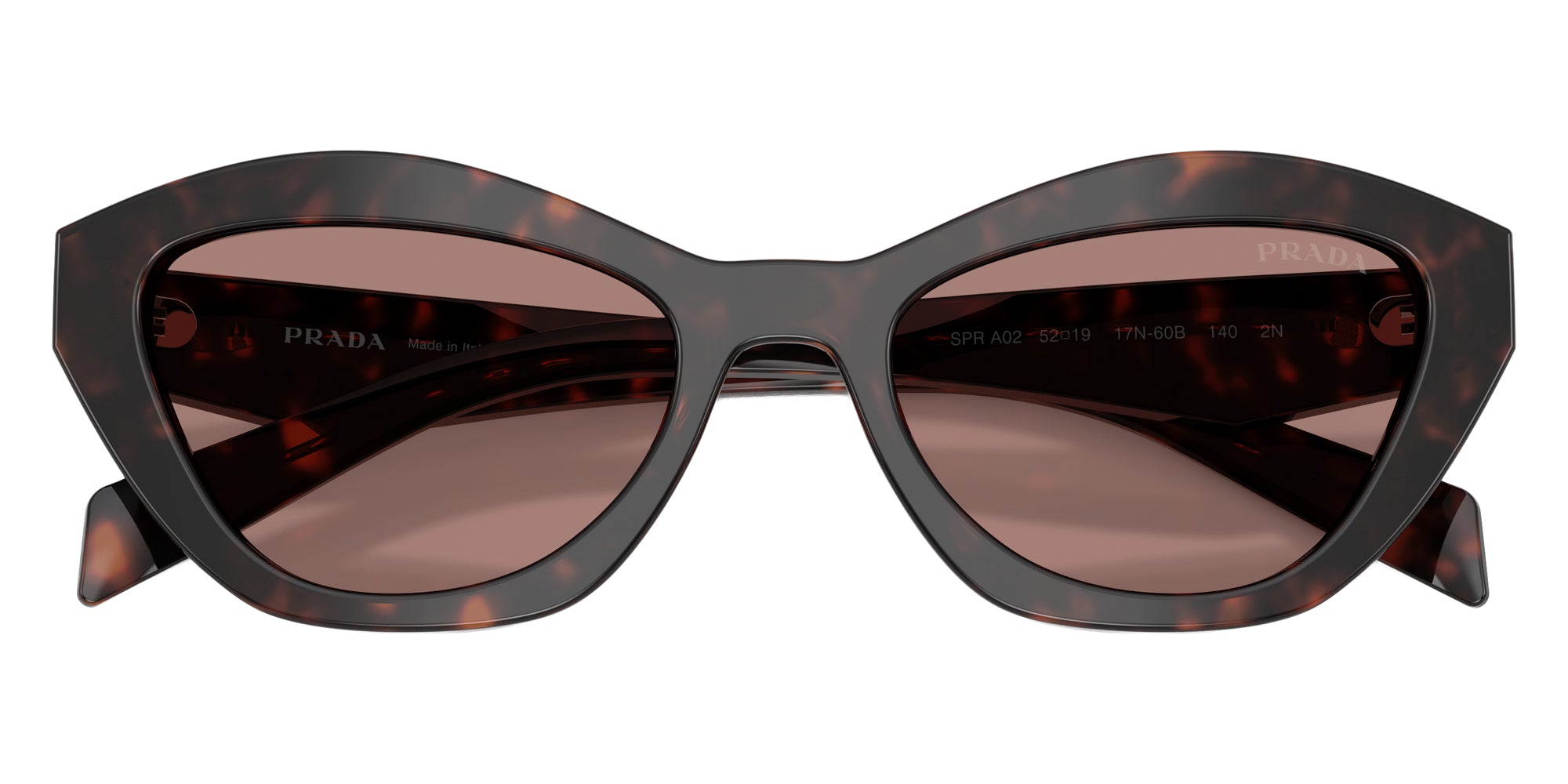 PRADA SUNGLASSES - PR A02S 17N60B 52 - Root Tortoise