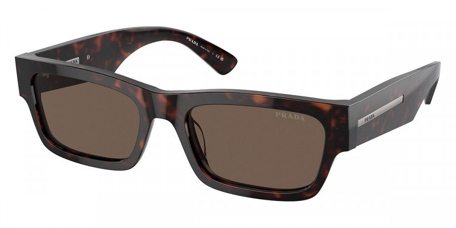 PRADA SUNGLASSES - PR A03S 17N08T 56 - Havana