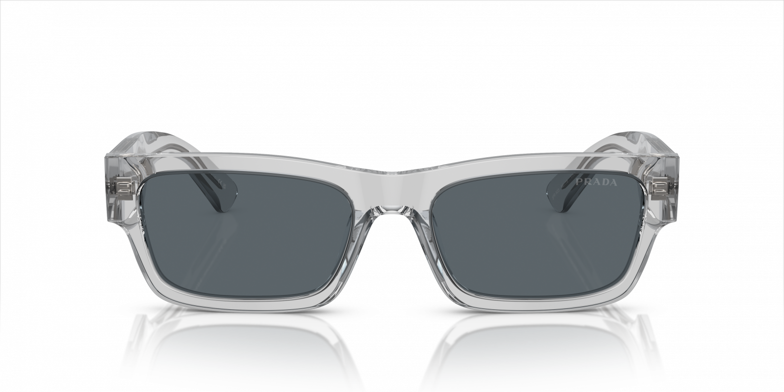 PRADA SUNGLASSES - PR A03S 17P0A9 56 - Crystal Gray