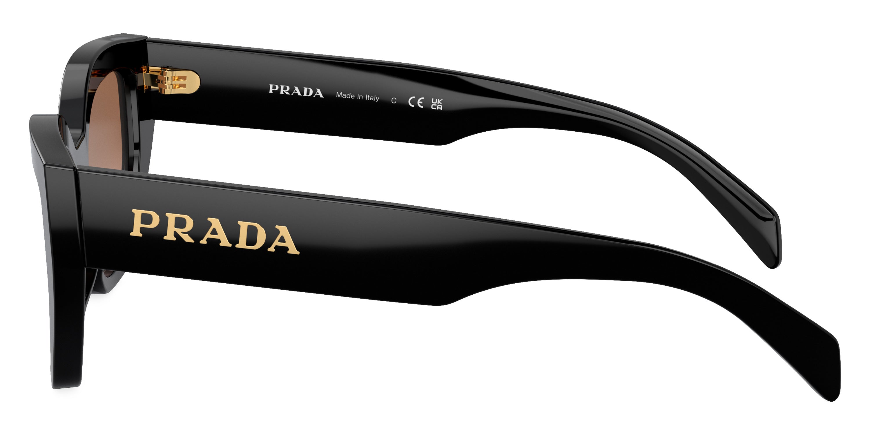 PRADA SUNGLASSES - PR A09S 1AB0A6 53 - Black